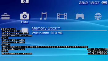 PSP-Info PRX