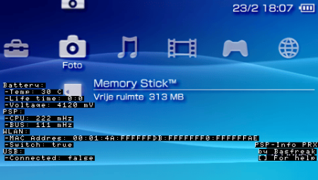 PSP-Info PRX