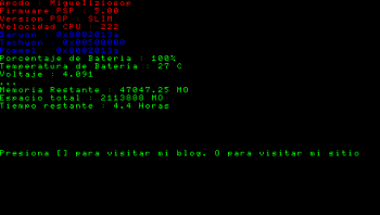 PSPInfos