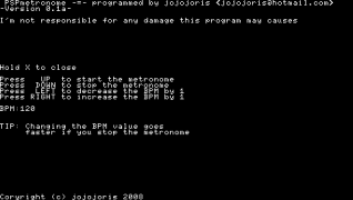 PSPmetronome