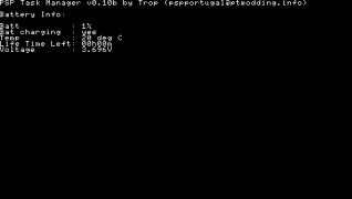 PSP Task Manager