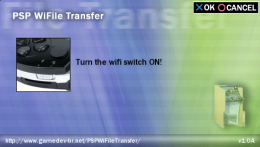PSP WiFile Transfer