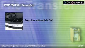 PSP WiFile Transfer