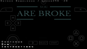You Are Broke!