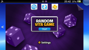 Random Vita Game Launcher