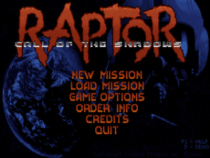 Raptor Call Of The Shadows Xbox