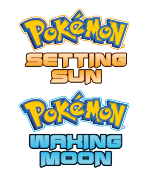 Pokémon Setting Sun and Waxing Moon