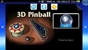 Space Cadet Pinball Vita