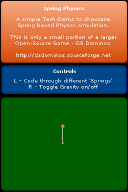 Spring Physics DS