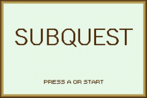 SubQuest - The Search for the Virtual Pet