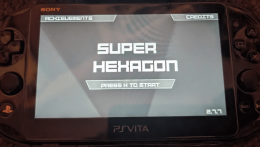 Super Hexagon Vita