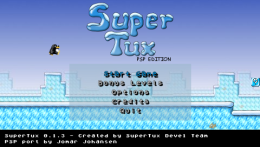 SuperTux PSP