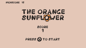 The Orange Sunflower