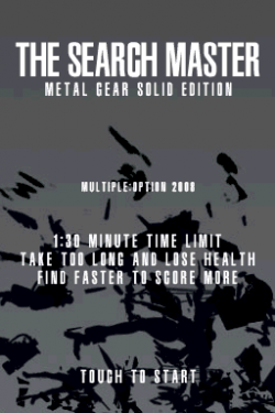 The Search Master: Metal Gear Solid Edition
