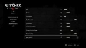 The Witcher 3 Enhanced Settings mod