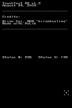 TouchTest DS
