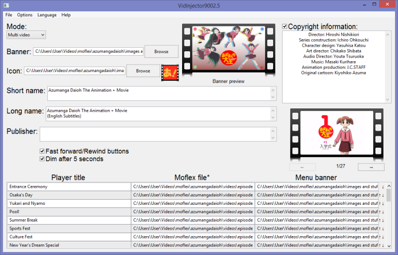 Windows 8.1 light mode with populated parameters