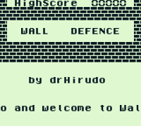 Wall Defence Ventzislav Tzvetkov #Game Boy