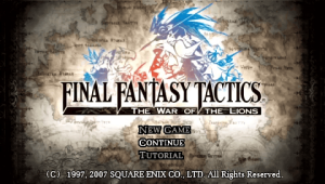 Final Fantasy Tactics - War of the Lions Tweak