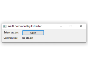 Wii U Common Key Extractor
