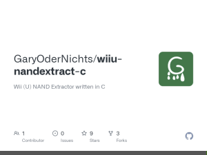 WiiU-NandExtract-C